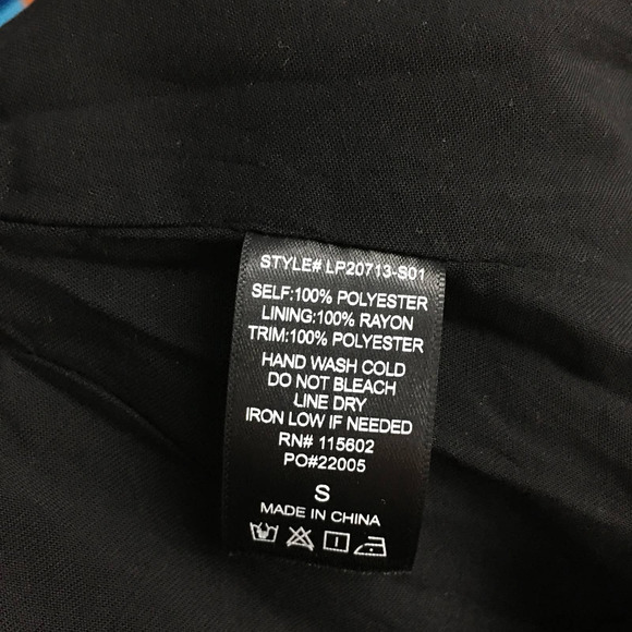 New Lush Lace Trim Black Jumpsuit Size Small - Picture 12 of 13